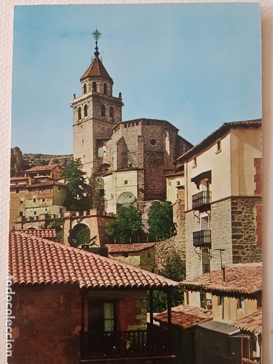 Postales: ALBARRACIN TERUEL LA CATEDRAL POSTAL - Foto 1