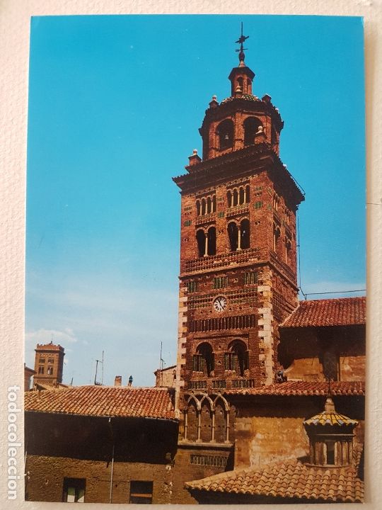Postales: TERUEL TORRE DE LA CATEDRAL  POSTAL - Foto 1