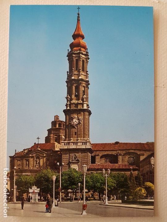 Postales: ZARAGOZA LA SEO POSTAL - Foto 1