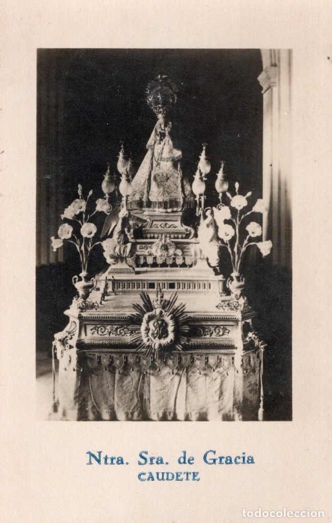 Postkarten: caudete. ntra sra de gracia. fotogr&aacute;fica