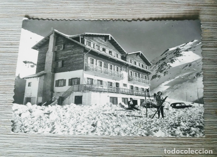 Postales: ANTIGUA Y BONITA POSTAL DE CANFRANC - CANDANCH&Uacute; HOTEL CANDANCH&Uacute; - CIRCULADA - EN BUEN ESTADO - EDICI