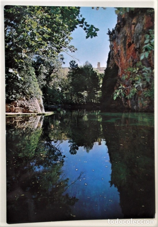 Postales: Monasterio de Piedra. 8 Lago del Espejo. Ed. Sicilia. Nueva. Color