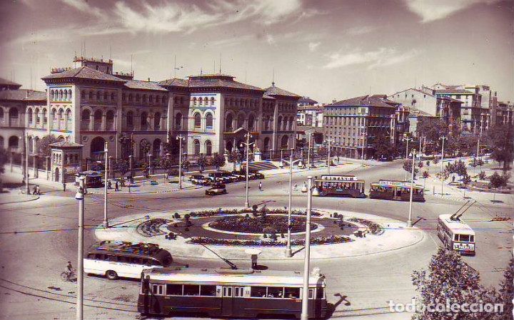 Postales: ZARAGOZA - PLAZA PARAISO - Foto 1