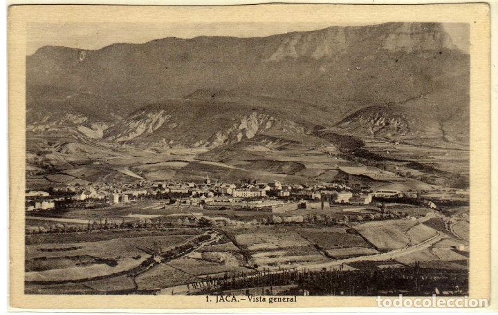Postales: POSTAL JACA (HUESCA) - VISTA GENERAL - Foto 1