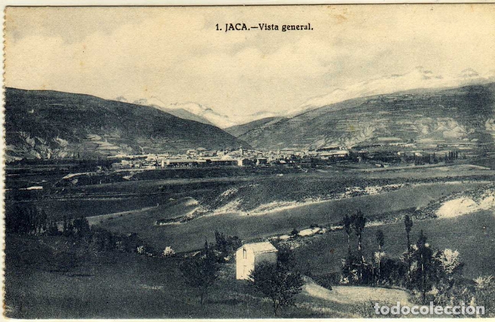 Postales: POSTAL JACA (HUESCA) - VISTA GENERAL - Foto 1