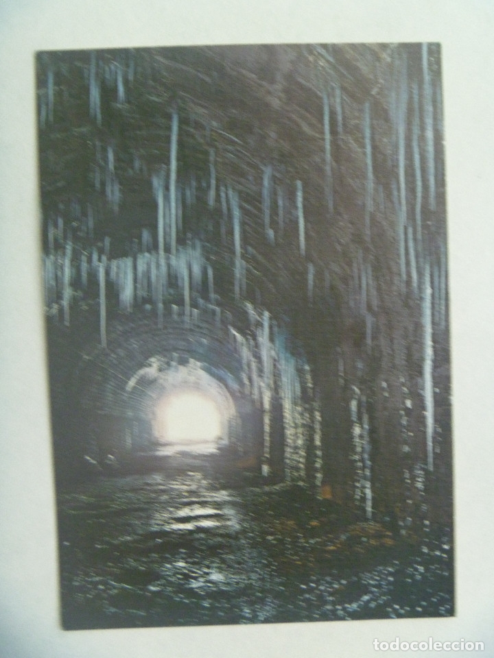 Postales: POSTAL DEL TUNEL DE COTEFABLO , EN RUTA BIESCAS-VALLE DE ORDESA.  PIRINEO ARAGONES
