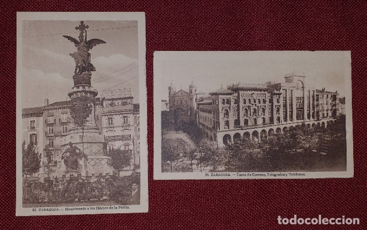 Postales: 13 POSTALES DE ZARAGOZA - Foto 5