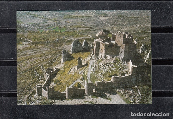 Postales: N&ordm; 18. CASTILLO DE LOARRE. VISTA A&Eacute;REA