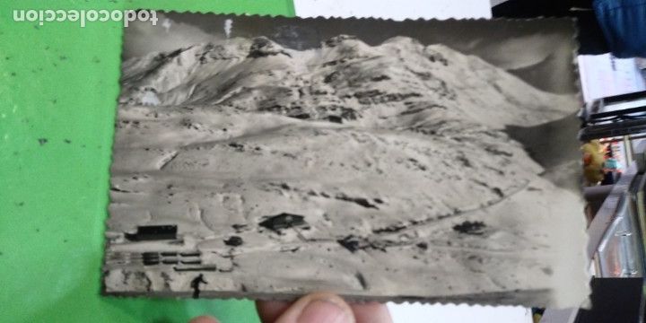 Postales: Postal Canfranc Candanchu Vista general de los Hoteles 1958 escrita y sellada