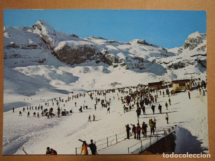 Postales: Canfranc Candanchu. Estaci&oacute;n invernal. Pista Grande. Ed. Sicilia 43 Nueva