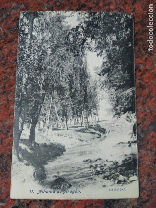 Postkarten: 11 Alhama de Arag&oacute;n. La Sirena. Sin circular.