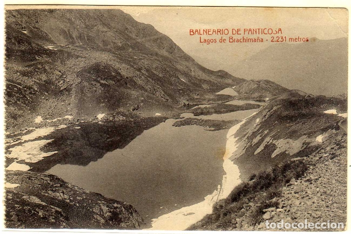 Postkarten: POSTAL BALNEARIO DE PANTICOSA (HUESCA) - LAGOS DE BRACHIMA&Ntilde;A - 2231 METROS