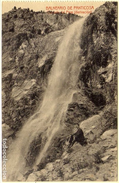 Postkarten: POSTAL BALNEARIO DE PANTICOSA (HUESCA) - CASCADA DEL PINO