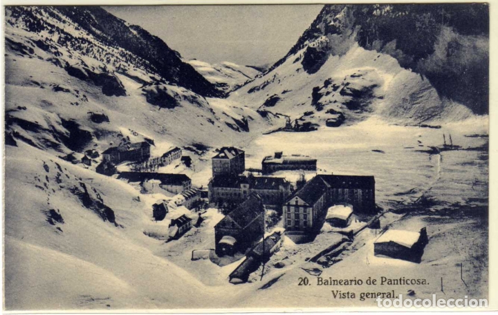 Postales: POSTAL BALNEARIO DE PANTICOSA (HUESCA) - VISTA GENERAL