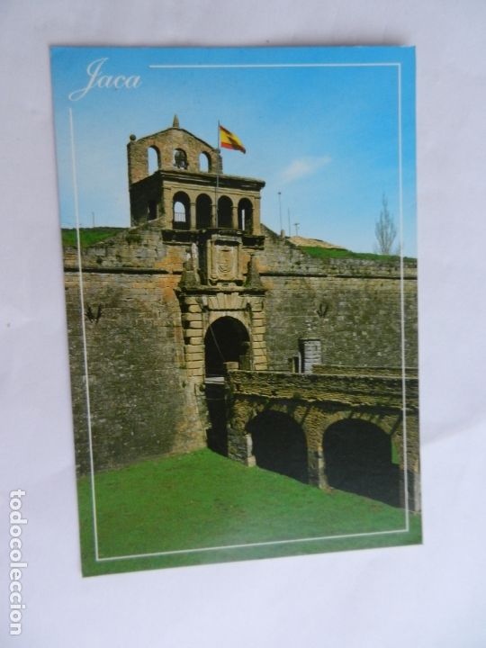 Postales: POSTAL JACA-HUESCA - PIRINEO ARAGON&Eacute;S-ENTRADA PRINCIPAL DE LA CIUDADELA-SIGLO XVI - 1992 - SIN CIRC.