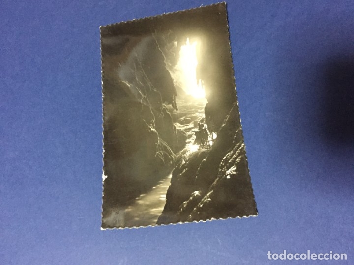 Postkarten: POSTAL FOTOGRAFIA MONASTERIO DE PIEDRA GRUTA DE LA COLA DE CABALLO EDICIONES GARCIA GARRABELLA