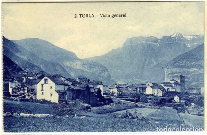 Postales: POSTAL TORLA (HUESCA) - VISTA GENERAL - Foto 1