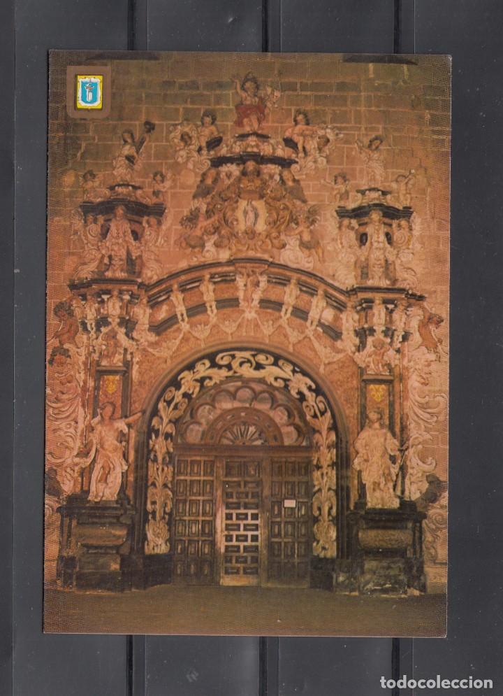 Postales: n&ordm; 2 SANTA MAR&Iacute;A DE VERUELA. PUERTA BARROCA. ENTRADA DE LA SACRISTIA.