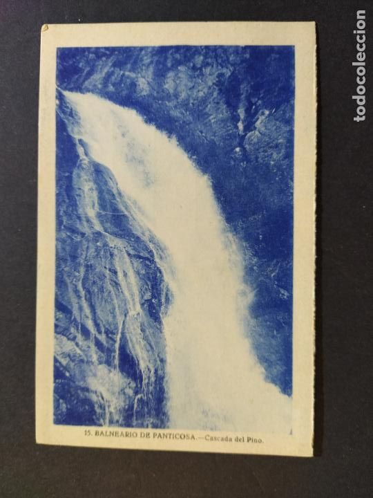 Postkarten: HUESCA-BALNEARIO DE PANTICOSA-CASCADA DEL PINO-POSTAL ANTIGUA-(64.807)