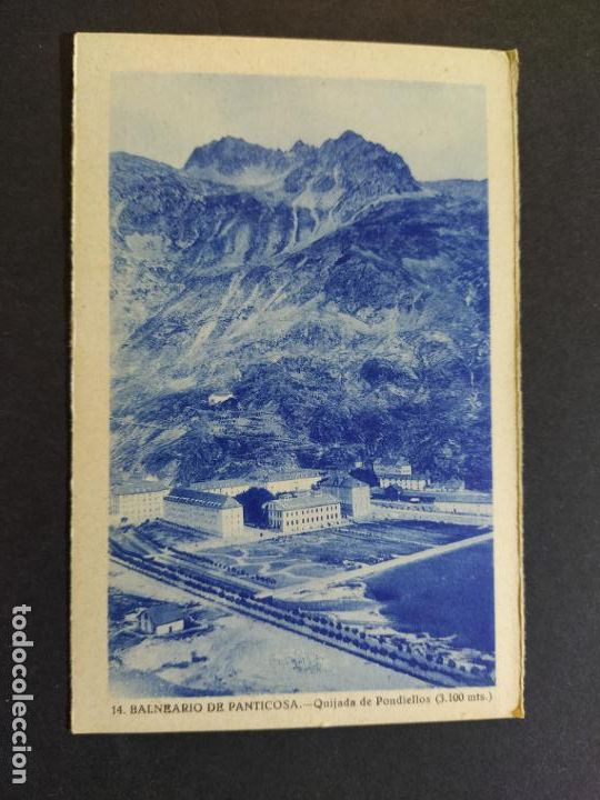 Postkarten: HUESCA-BALNEARIO DE PANTICOSA-QUIJADA DE PONDIELLOS-POSTAL ANTIGUA-(64.808)