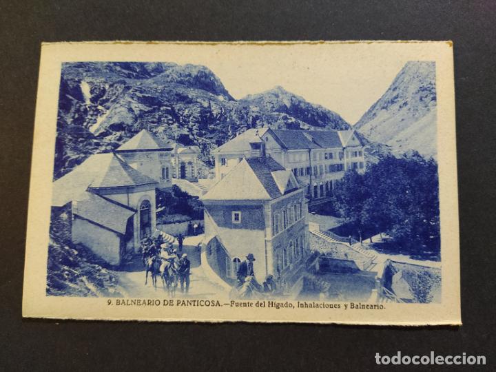 Postkarten: HUESCA-BALNEARIO DE PANTICOSA-FUENTE DEL HIGADO, INSTALACIONES Y BALNEARIO-POSTAL ANTIGUA-(64.813)