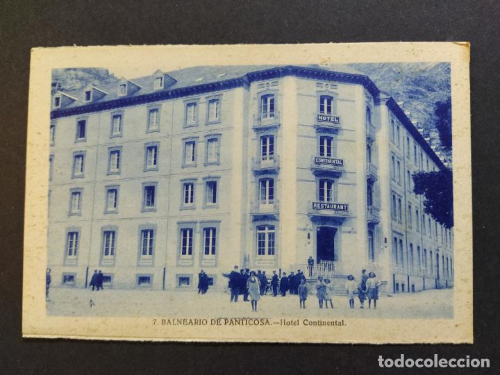 Postkarten: HUESCA-BALNEARIO DE PANTICOSA-HOTEL CONTINENTAL-POSTAL ANTIGUA-(64.815)