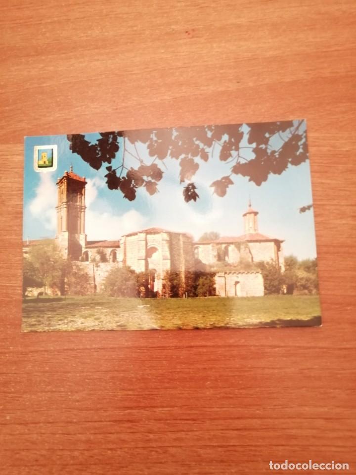Postales: POSTAL IMAGENES ESCUDO DE ORO MONASTERIO DE PIEDRA ABSIDE DE LA ANTIGUA IGLESIA SIN CIRCULAR