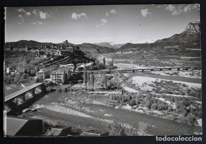 Postales: Ainsa, (Huesca), antigua postal circulada - Foto 1