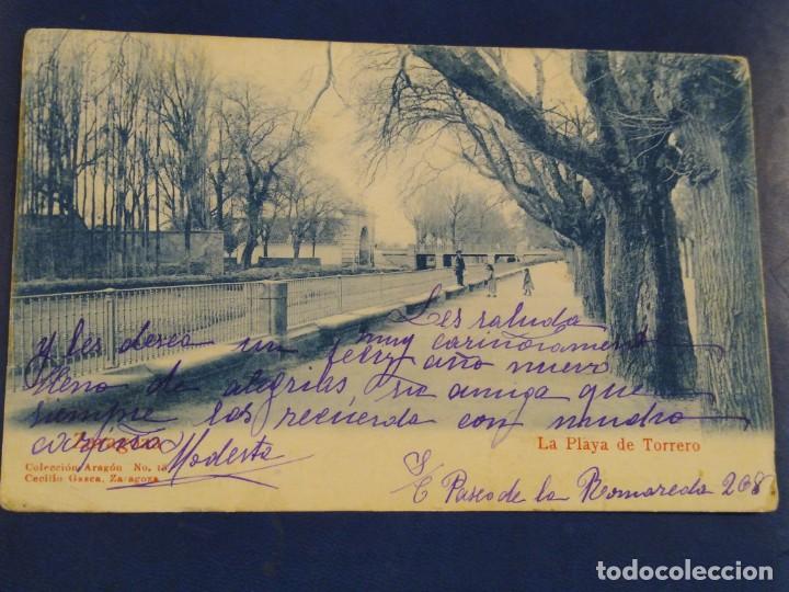 Postcards: La Playa de Torrero. Colecci&oacute;n Arag&oacute;n n&deg; 15. Circulada