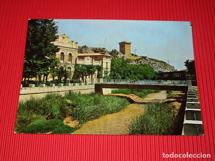 Postales: ALHAMA DE ARAGON - CASINO - TERMAS PALLARES - RIO JALON - CASTILLO - N&ordm; 5 - ESCRITA Y CIRCULADA