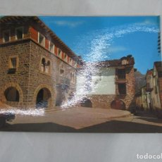 Postales: TORLA (HUESCA) - CASA CONSILTORIAL Y PLAZA - CIRCULADA. Lote 189643006