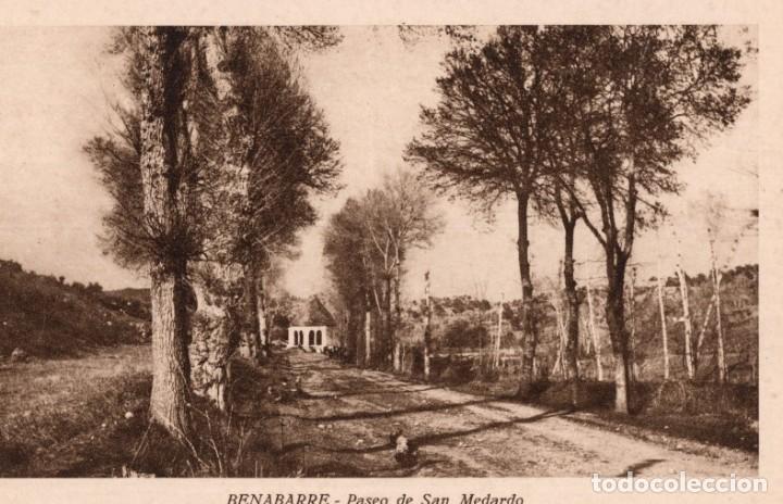 Postales: banabarre. paseo de san medardo