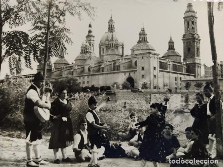 Postales: ZARAGOZA-LA JOTA EN LAS ORILLAS DEL EBRO-154-ED&middot;SICILIA-POSTAL ANTIGUA-(66.054)