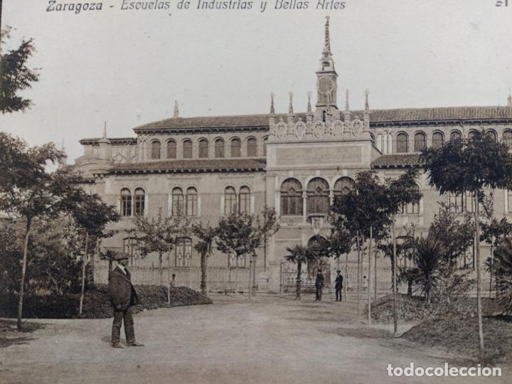Postkarten: ZARAGOZA-ESCUELAS DE INDUSTRIAS Y BELLAS ARTES-POSTAL ANTIGUA-(66.319)