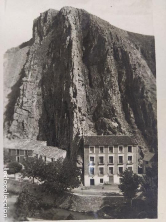 Postkarten: ALHAMA DE ARAGON-PE&Ntilde;A CORTADA-8-EDICIONES ARRIBAS-POSTAL ANTIGUA-(66.702)