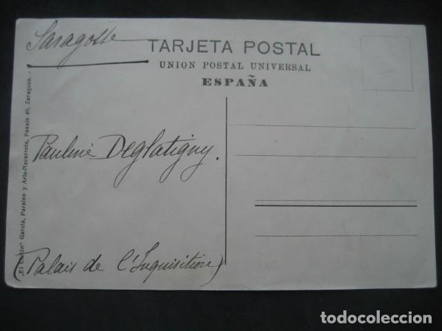 Postales: ZARAGOZA. CASTILLO DE LA ALJAFERIA - Foto 2