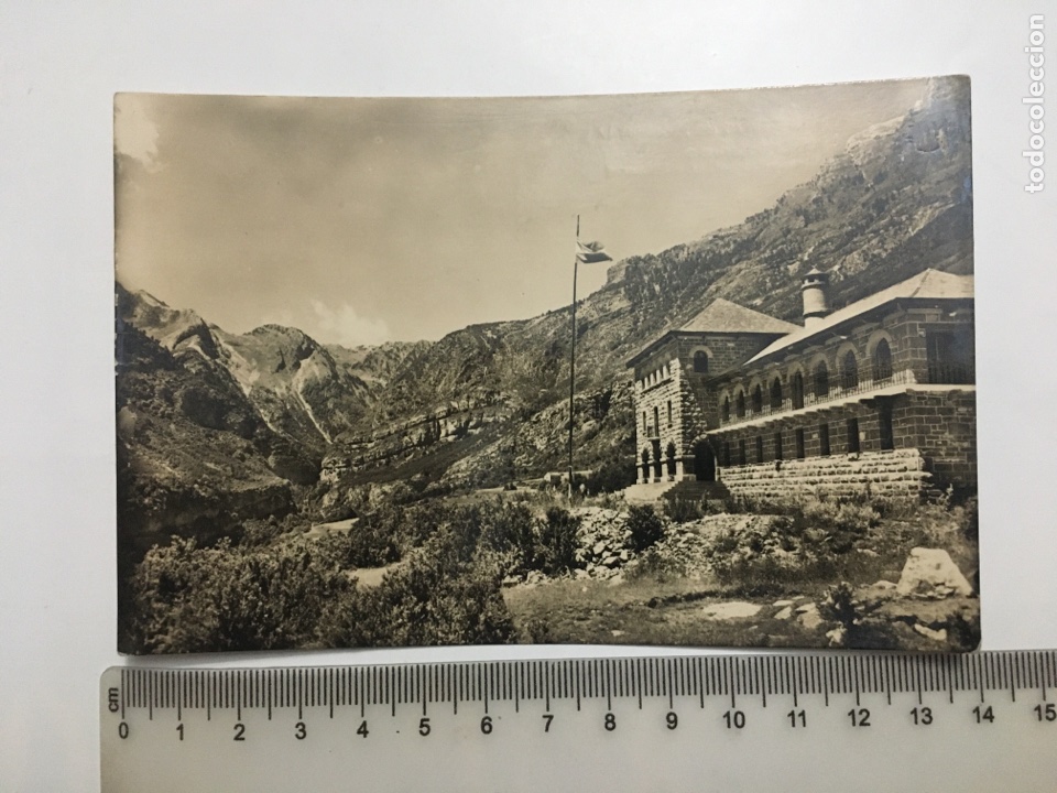 Postales: POSTAL. ORDESA. PARADOR Y VALLE BUJARUELO. ZERKOWITZ. H. 1958?.