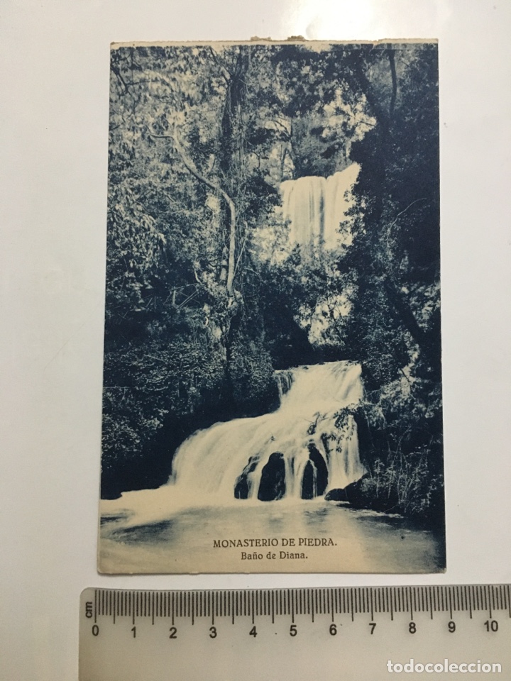 Postkarten: POSTAL. MONASTERIO DE PIEDRA. BA&Ntilde;O DE DIANA. FOT&Oacute;GRAFO?. H. 1920?.