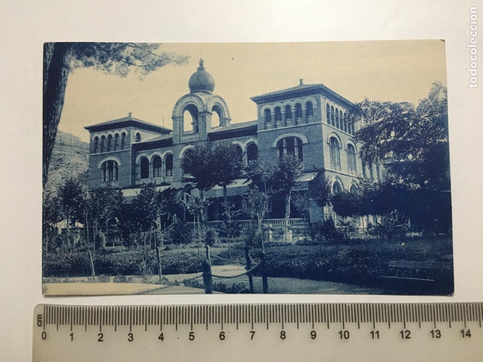 Postkarten: POSTAL. TERMAS PALLARES. ALHAMA DE ARAG&Oacute;N. GRAN CASINO TEATRO. FOT&Oacute;GRAFO?. H. 1925?.