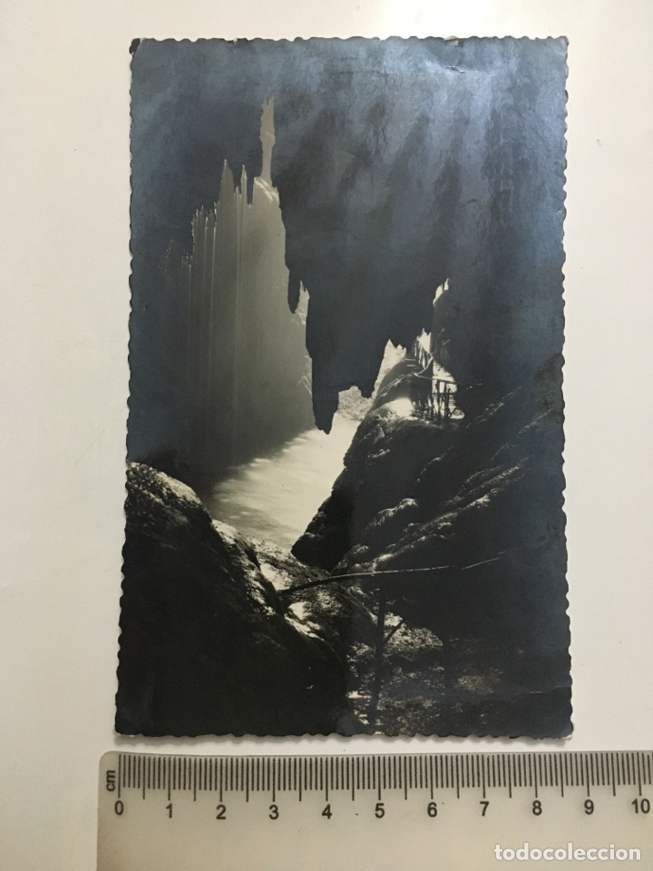 Postales: POSTAL. MONASTERIO DE PIEDRA. GRUTA IRIS. EDIC. SICILIA. H. 1950?.