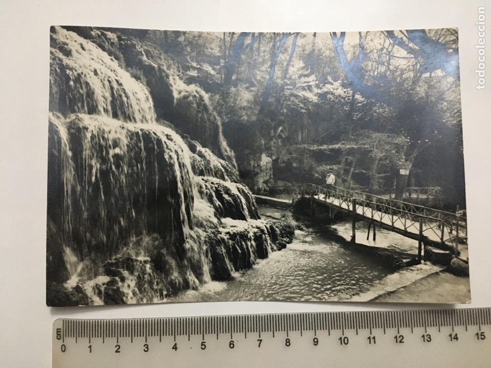 Postales: POSTAL. MONASTERIO DE PIEDRA. CASCADA LA CAPRICHOSA. EDIC. SICILIA. H. 1958?.