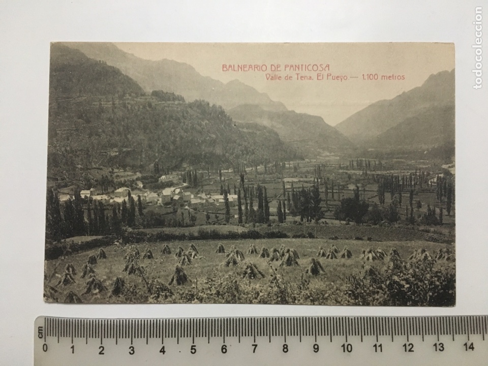 Postcards: POSTAL. BALNEARIO DE PANTICOSA. VALLE DE TENA. M. ARRIBAS. H. 1925?.