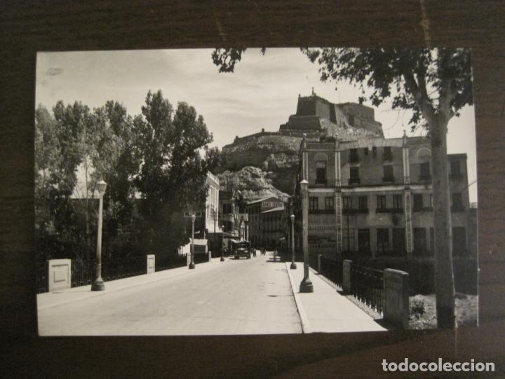 Postcards: MONZON-AVENIDA GENERAL MOLA Y PUENTE SOBRE EL RIO SOSA-5-EDICIONES SICILIA-VER FOTOS-(67.063)