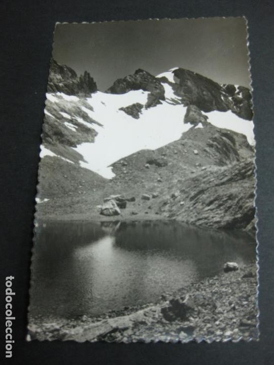Postales: POSTAL PARQUE NACIONAL DE ORDESA. 8. MONTE PERDIDO LAGO HELADO.
