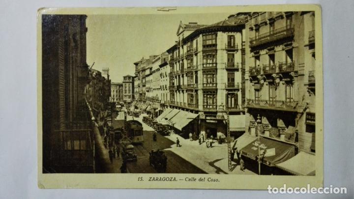 Postales: POSTAL ZARAGOZA, CALLE DEL COSO - Foto 1