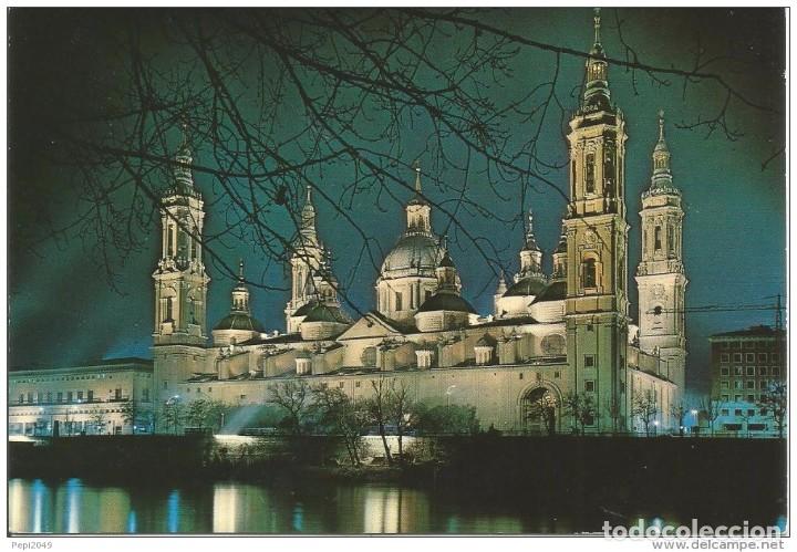Postales: :::: PN344 - POSTAL - ZARAGOZA - BASILICA DE EL PILAR - Foto 1