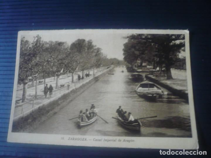 Postales: Zaragoza-Canal Imperial de Arag&oacute;n