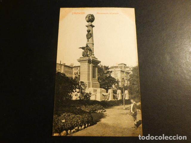Postales: ZARAGOZA MONUMENTO A LANUZA - Foto 1