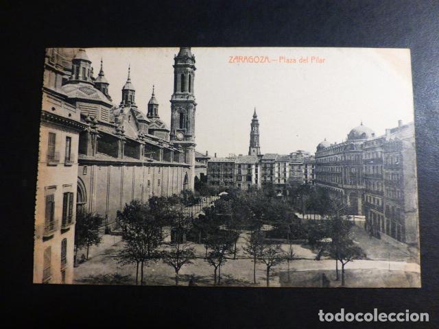 Postales: ZARAGOZA PLAZA DEL PILAR - Foto 1