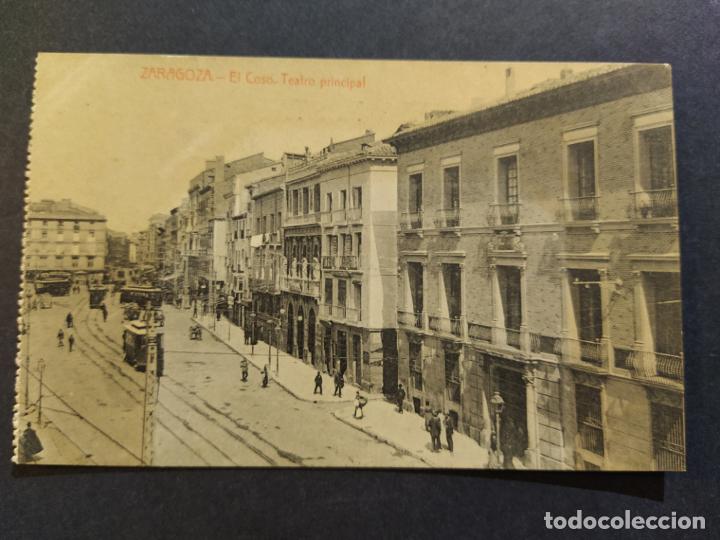 Postales: ZARAGOZA-EL COSO-TEATRO PRINCIPAL-M.ARRIBAS-POSTAL ANTIGUA-(68.548)